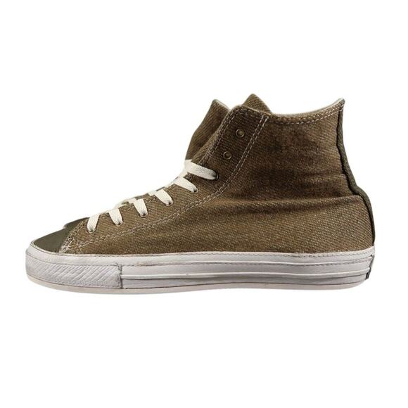 Converse Shoes Womens 10 Sneaker Chuck Taylor All Star Premium Wool Gothic Olive - Picture 3 of 16